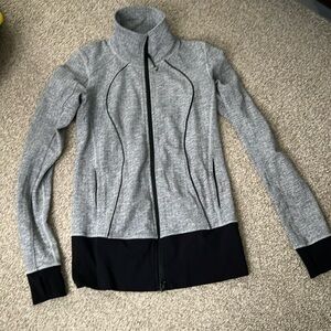 LULULEMON Nice Asana Jacket with Herringbone pattern 🤩 sz 8